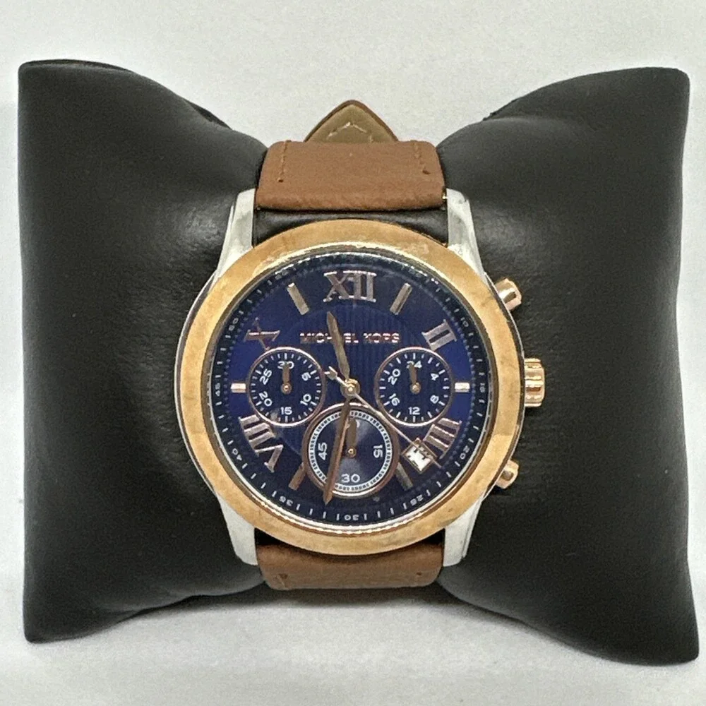 Michael Kors Cooper MK6156 Women's Two-Tone Stainless Steel Quartz Watch HME696